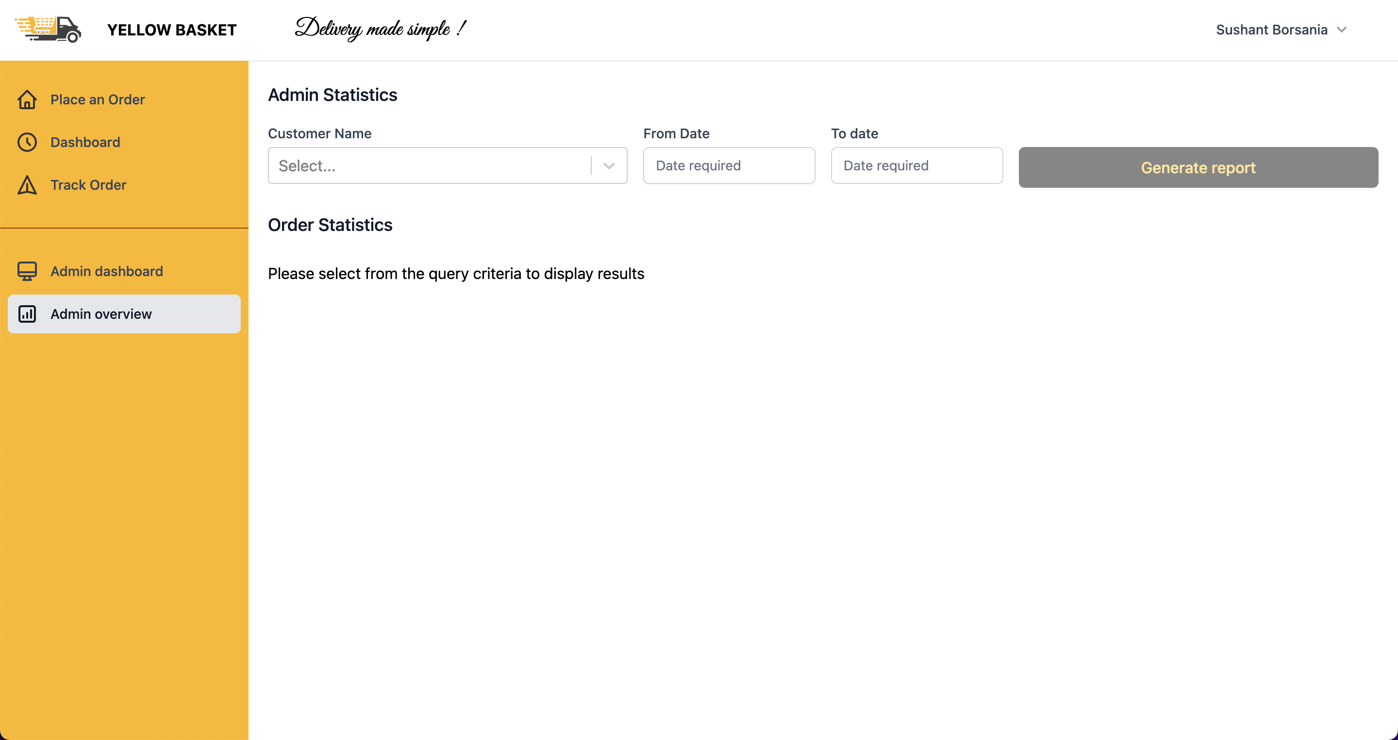Aeroleons Projects Yellow Basket