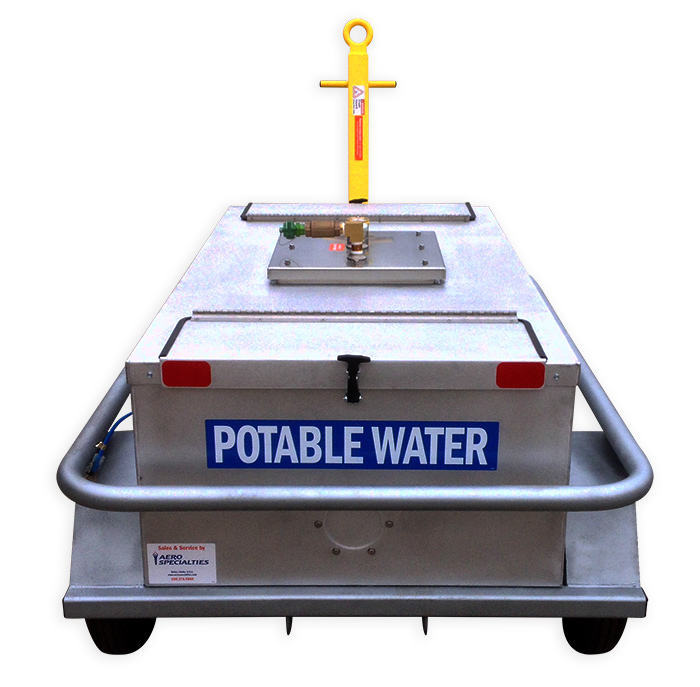 AERO WC80RJ1 Potable Water Service Cart AERO Specialties