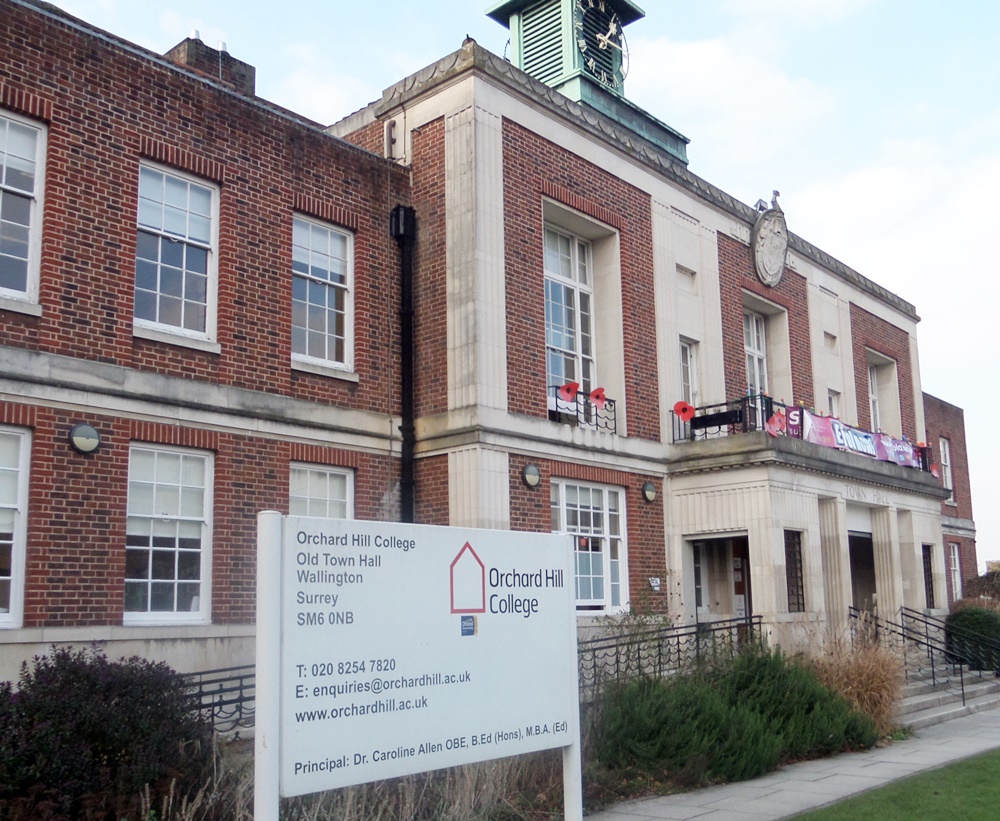 Orchard Hill College Wallington, Surrey AES