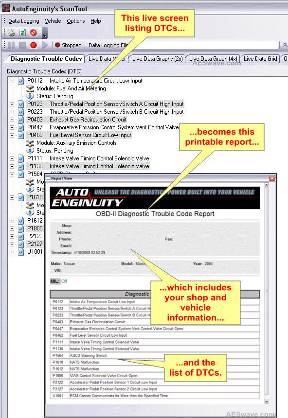 Autoenginuity scan tool find timing sierra polltaia