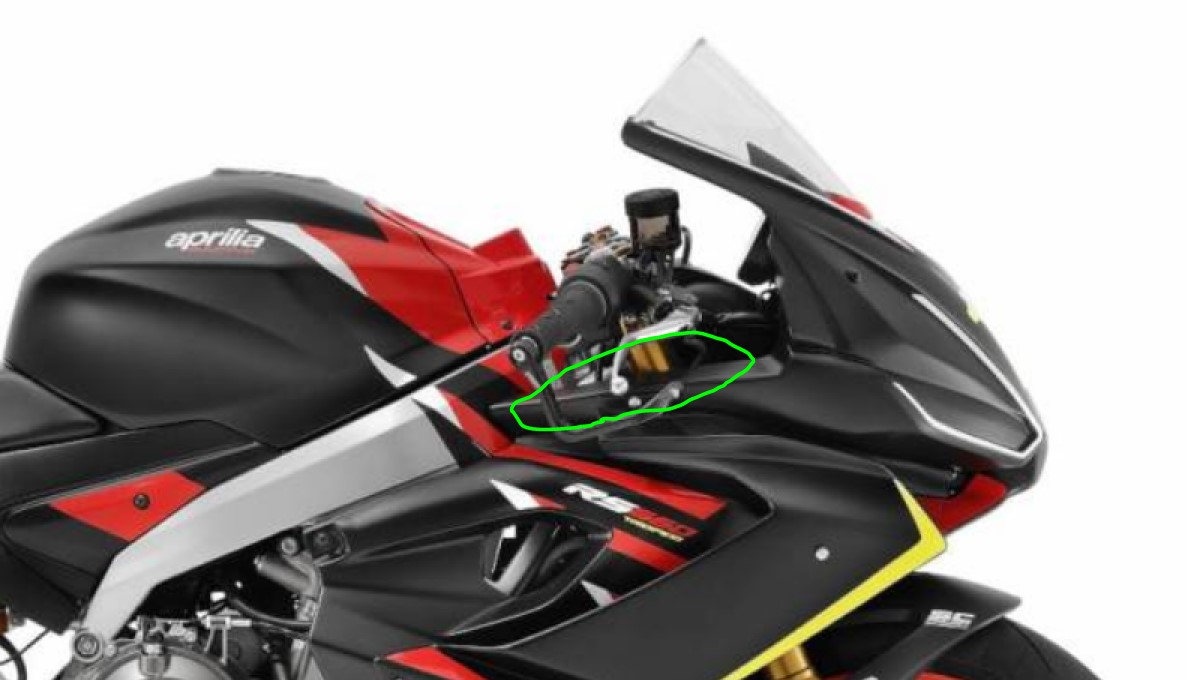 AF1 Racing. Woodcraft 1" Riser Racing ClipOns For RS660 WC121551BXLA1