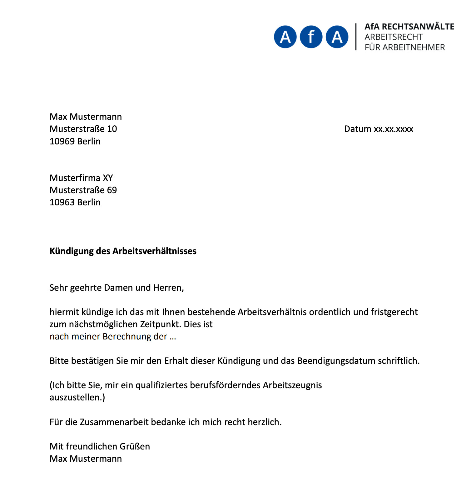 Zwischenzeugnis Muster