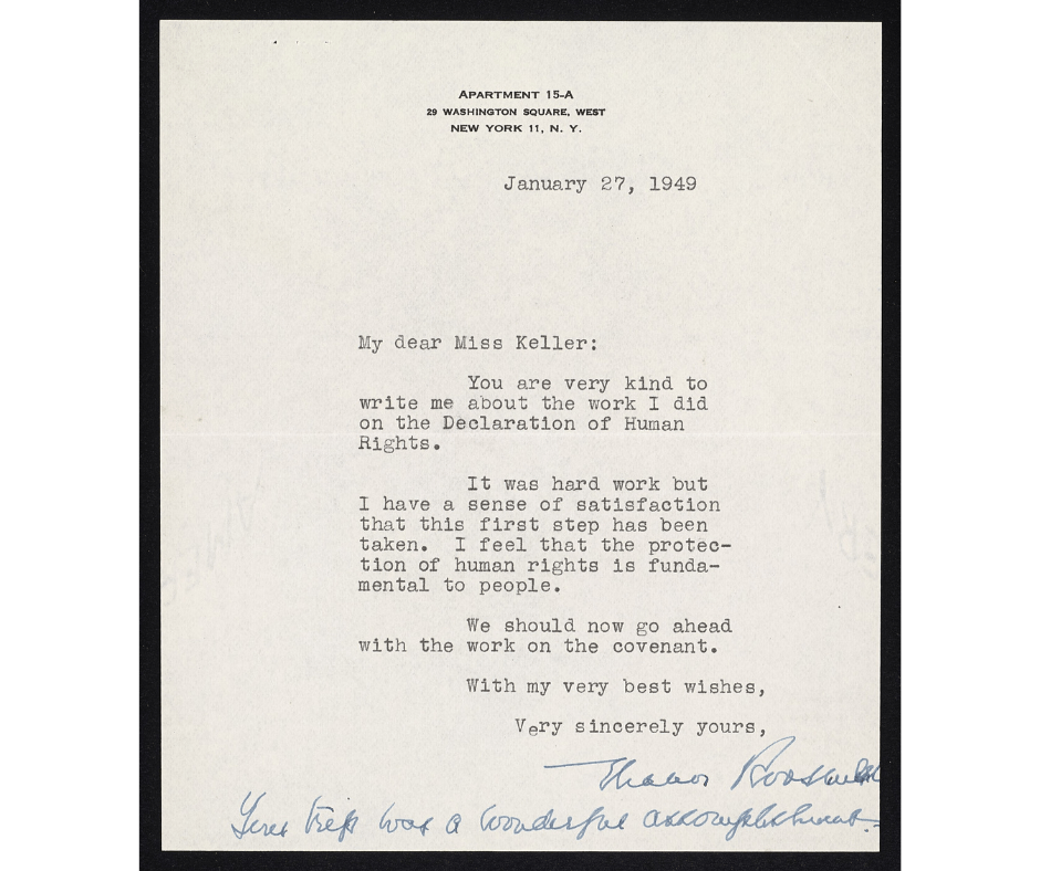 October 11 Is the Birthday of Eleanor Roosevelt American Foundation