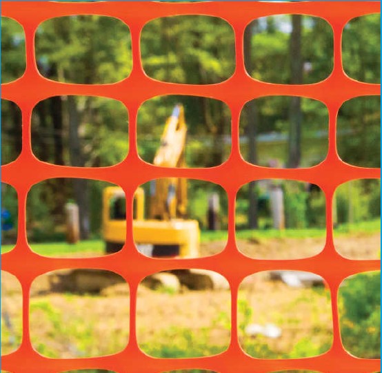 American Fence & Supply Co. ORANGE SAFETY FENCE 4'x100' ROLL