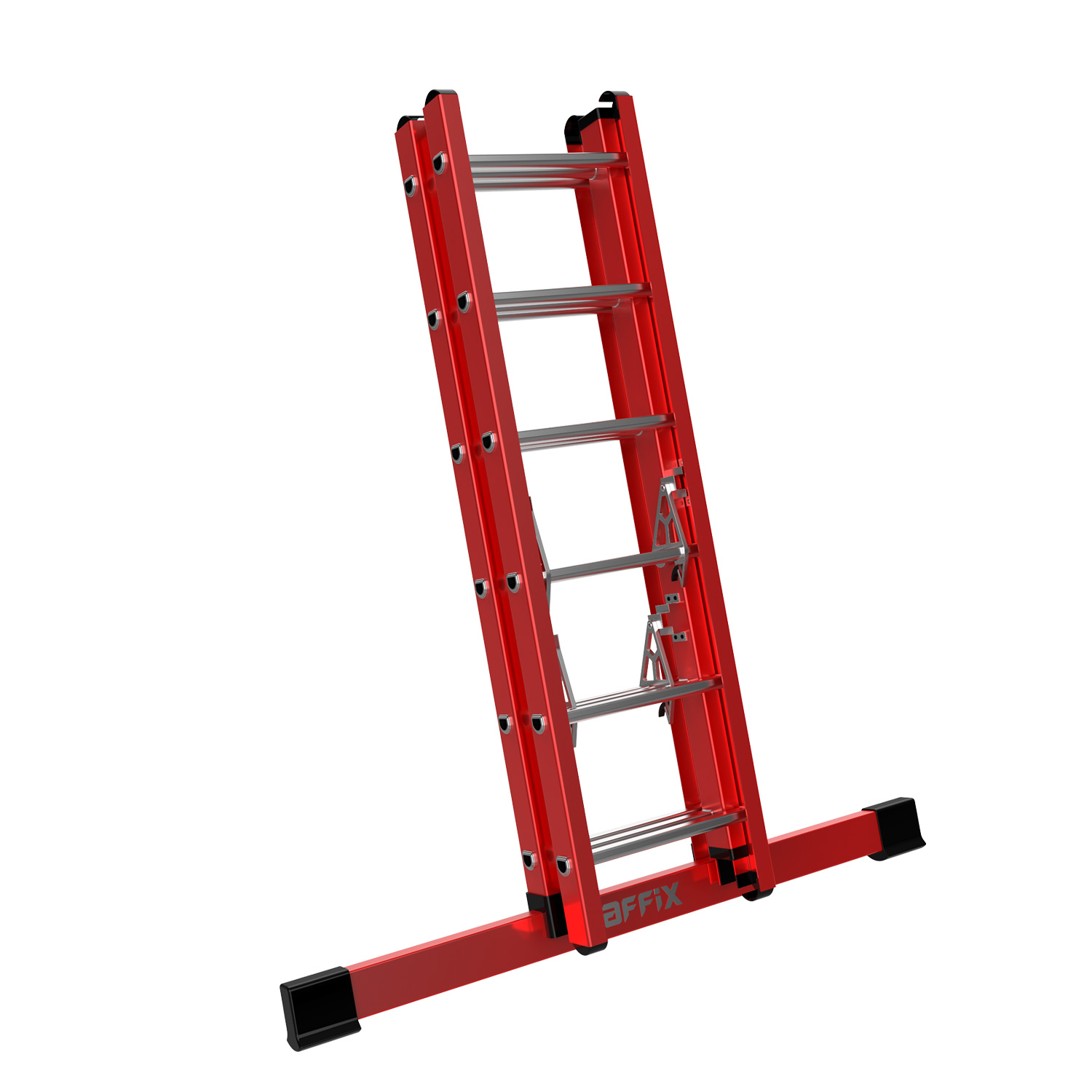FRP Triple Extension Ladder Compact with Medium Duty in Qatar