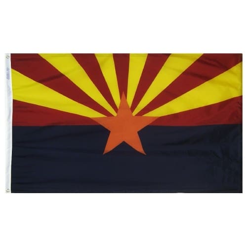 Arizona State Flag American Flagpole & Flag Co.