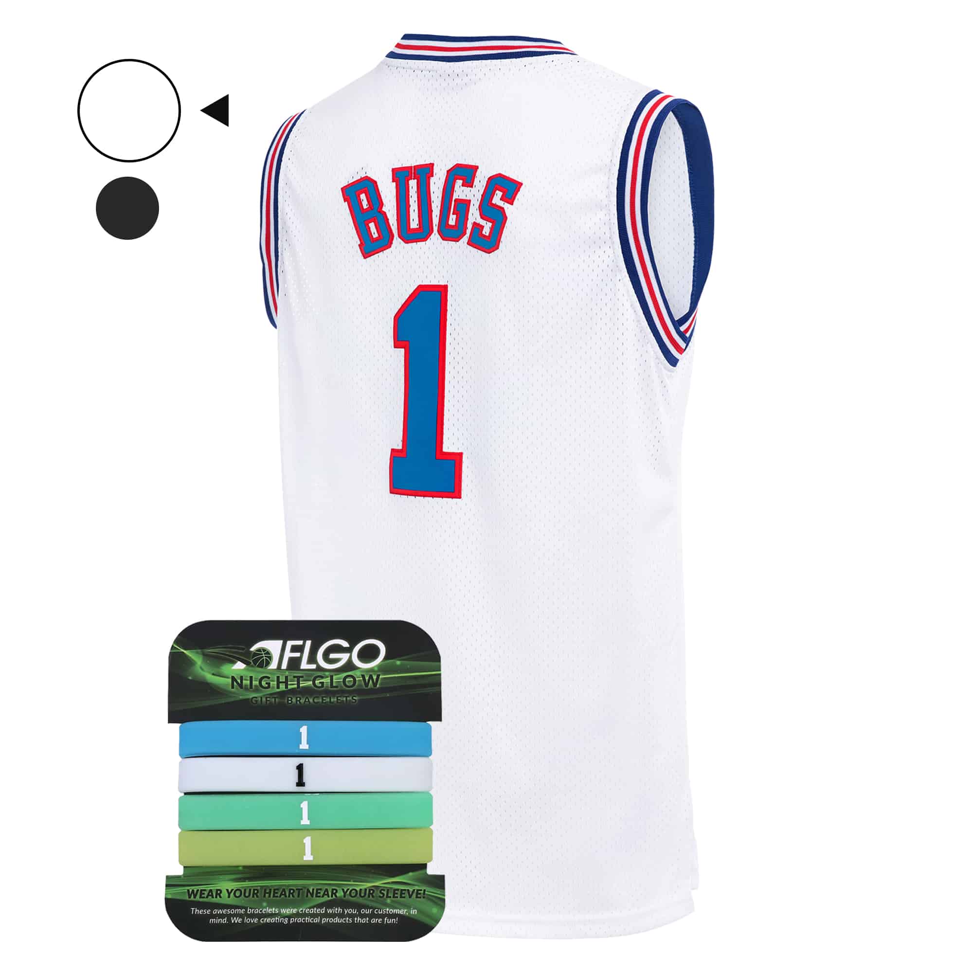 Bugs Bunny 1 Space Jam Tune Squad Jersey AFLGO