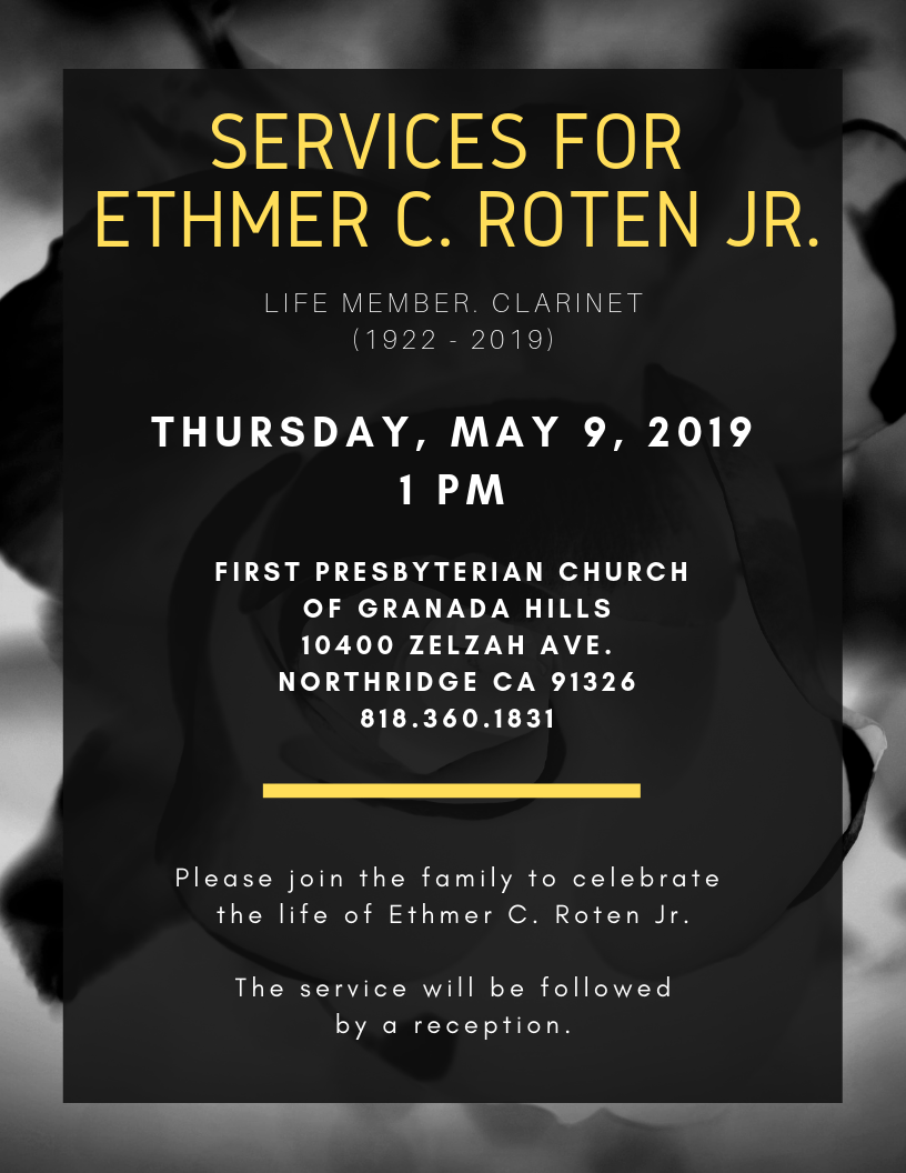 4 Of July 2023 Free Events San Fernando Valley Californua Services for Ethmer C. Roten Jr. 47 Blog AFM Local 47