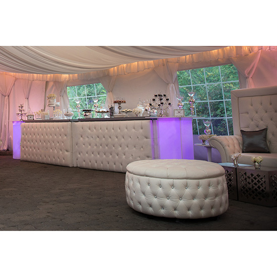 LED Acrylic High Top Table Rentals for Events