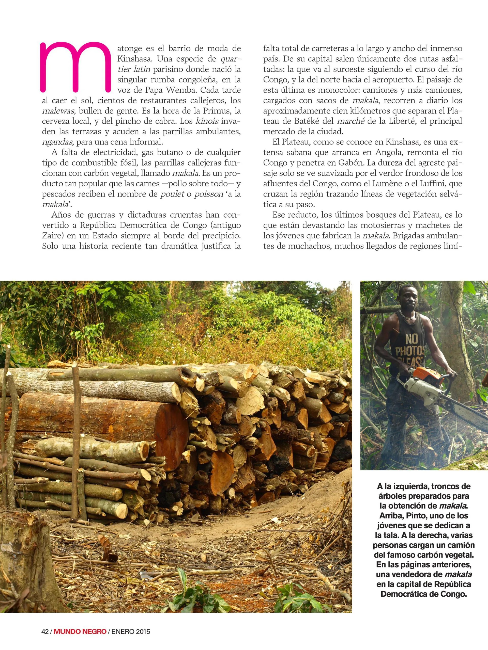 La plaga de la makala África conflictos olvidados