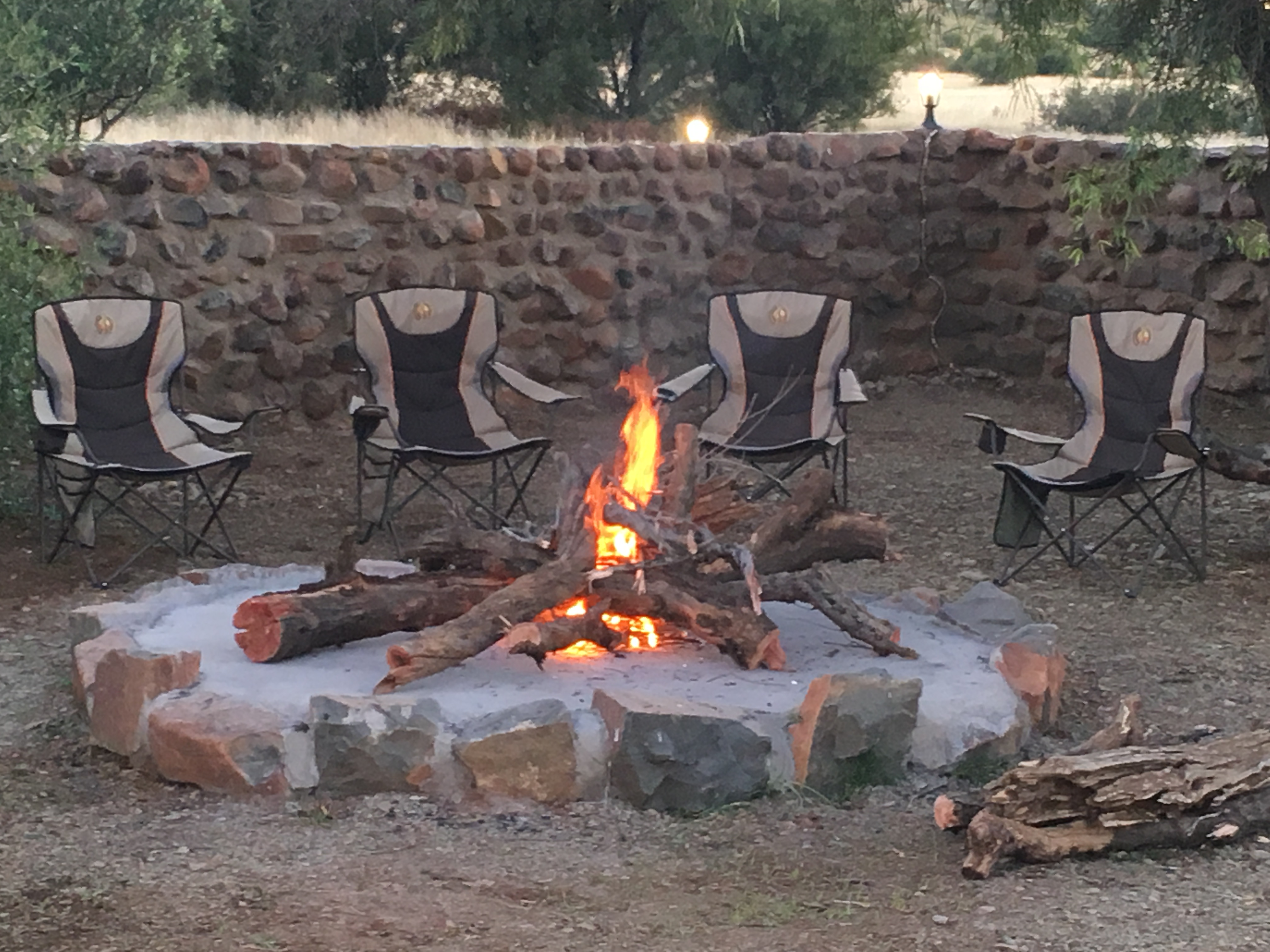 Building an Africanstyle fire pit