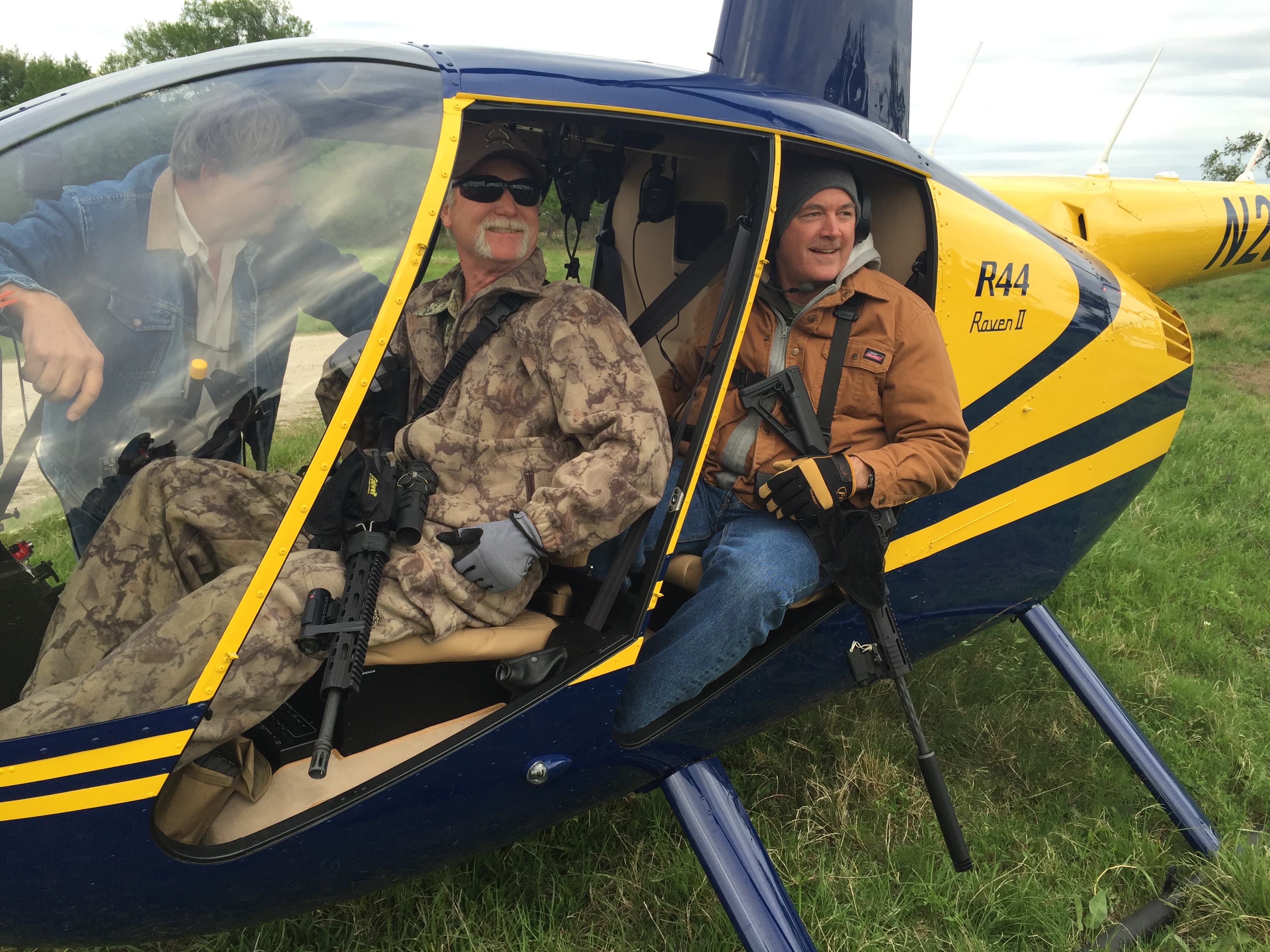 Texas Helicopter Hog Hunting