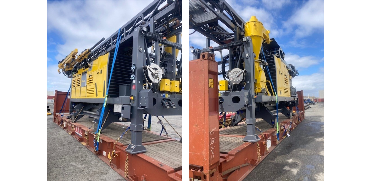 MinPac Logistics ANOTHER SUCCESSFUL 30T DRILL RIG Africa Logistic