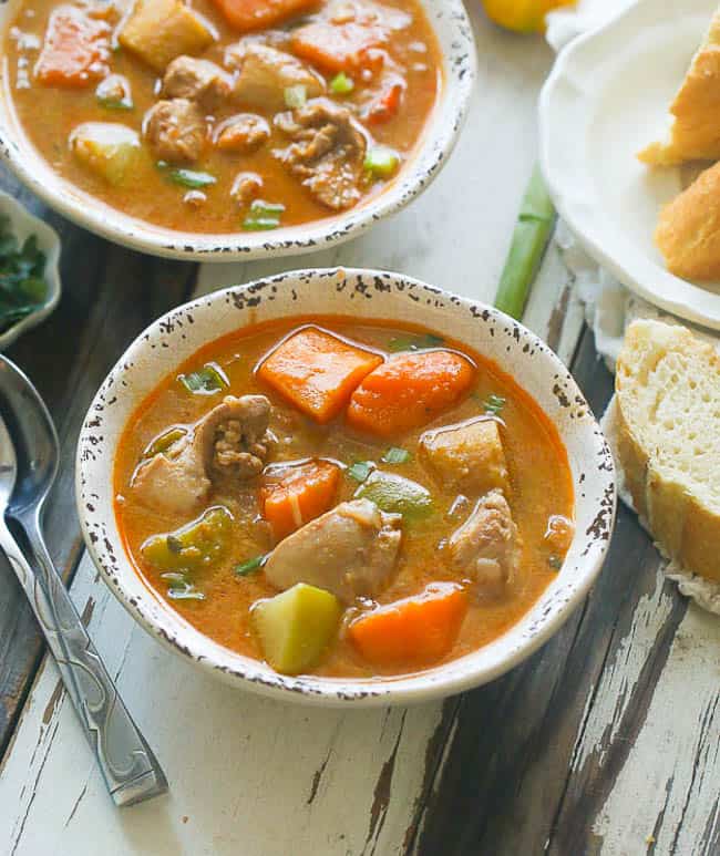 Jamaican Chicken and Pumpkin Soup Immaculate Bites