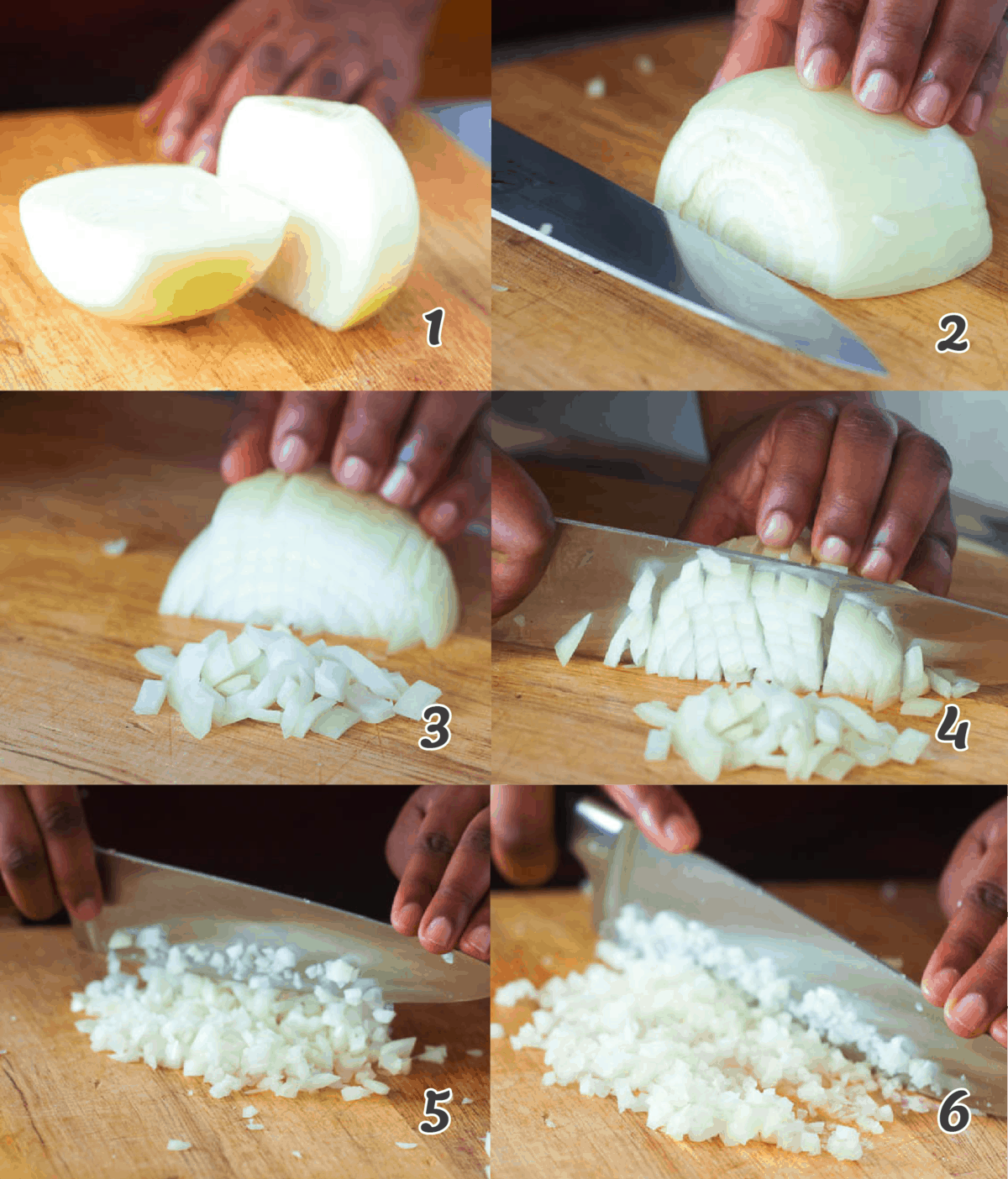 How to Cut Onions Immaculate Bites