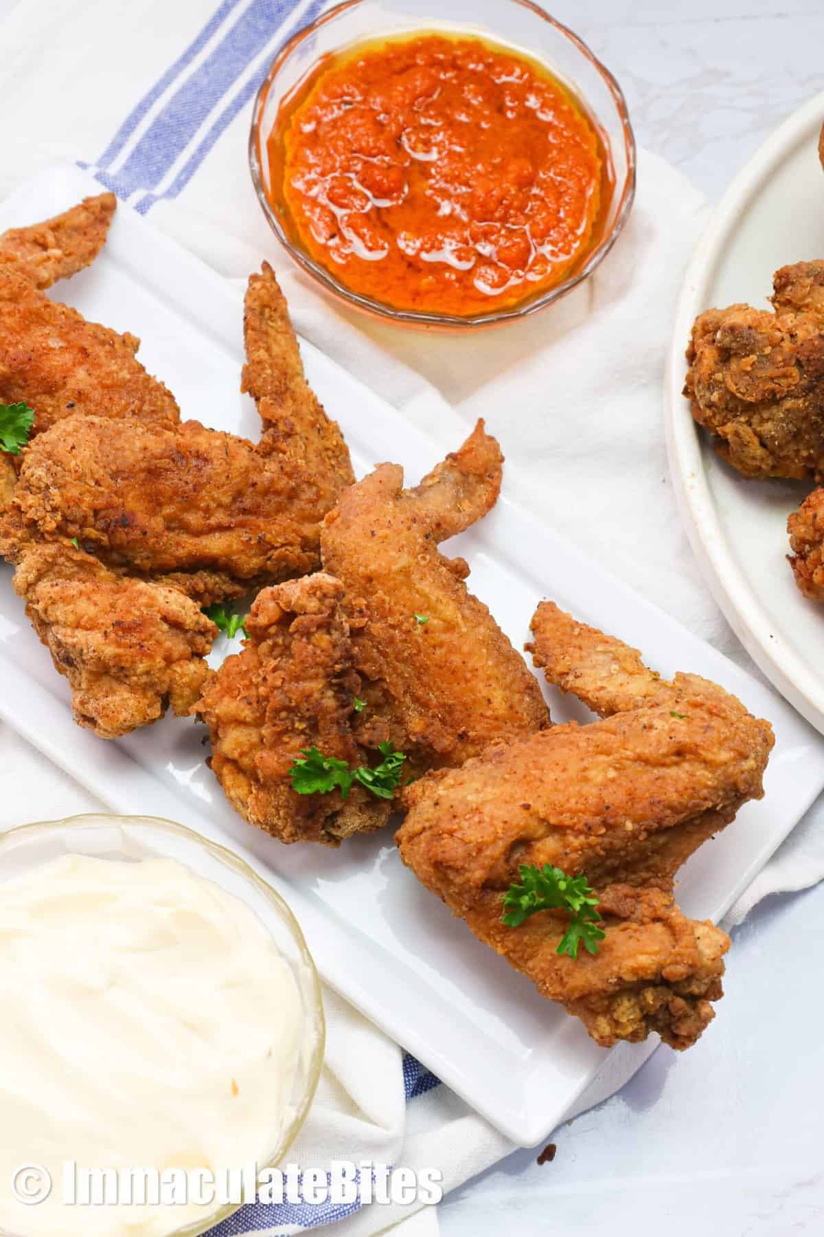 Crispy Fried Chicken Wings