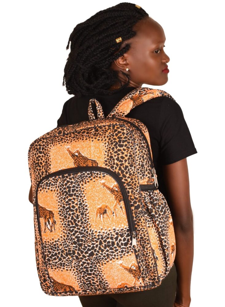 Giraffe Backpack best african designs African Bravo Creative