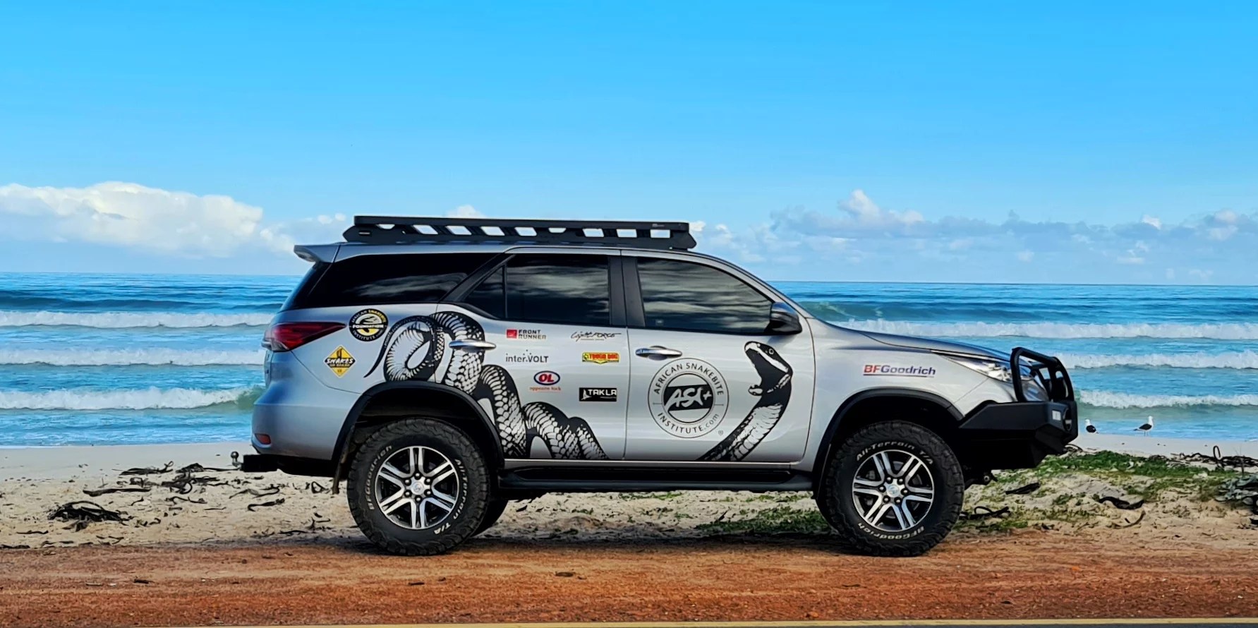 ASI Vehicle Sponsors African Snakebite Institute