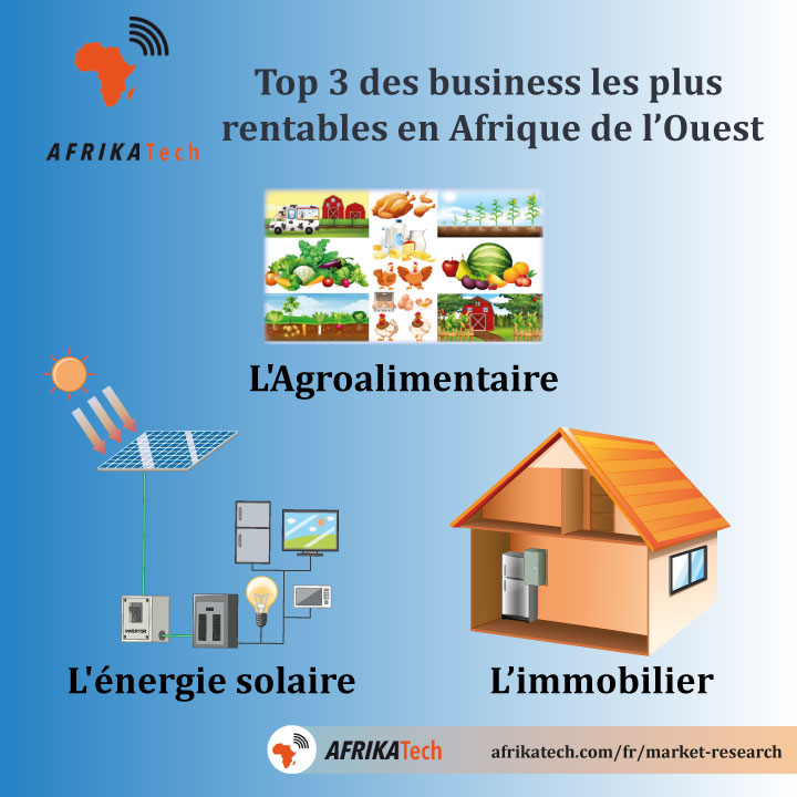 Top 3 des business les plus rentables en Afrique de l’Ouest AfrikaTech