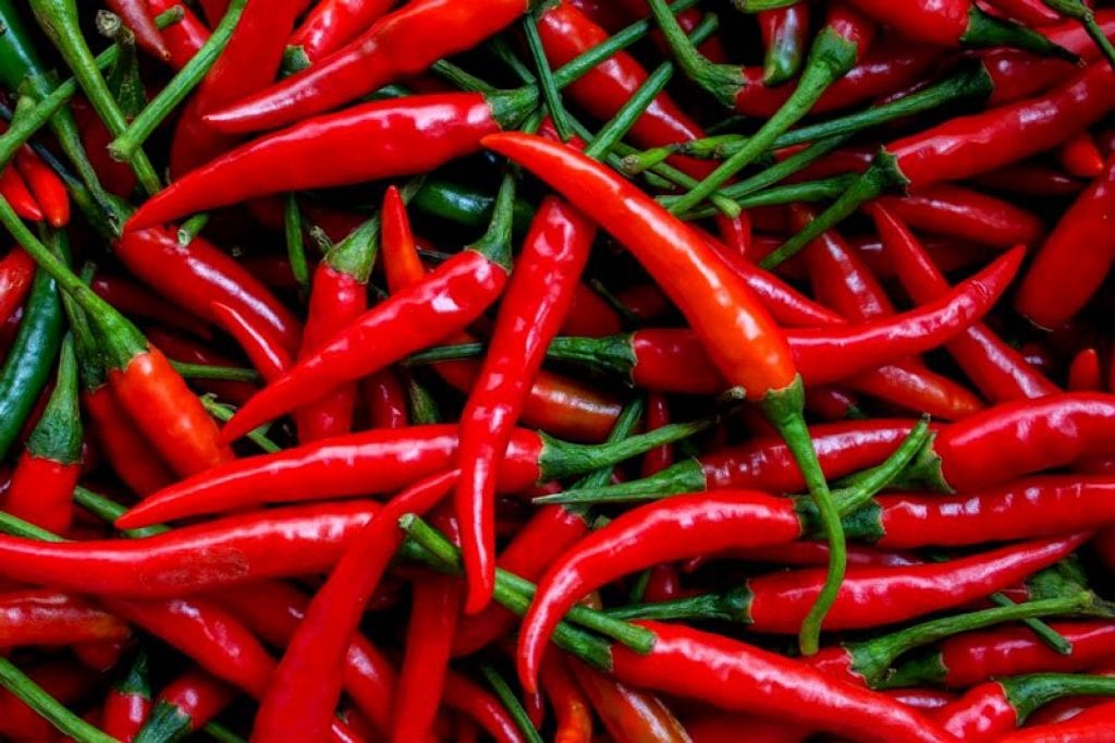 Demon F1 Red Chilli Pepper Seeds (East West Seed Brand 5g) Afrimash