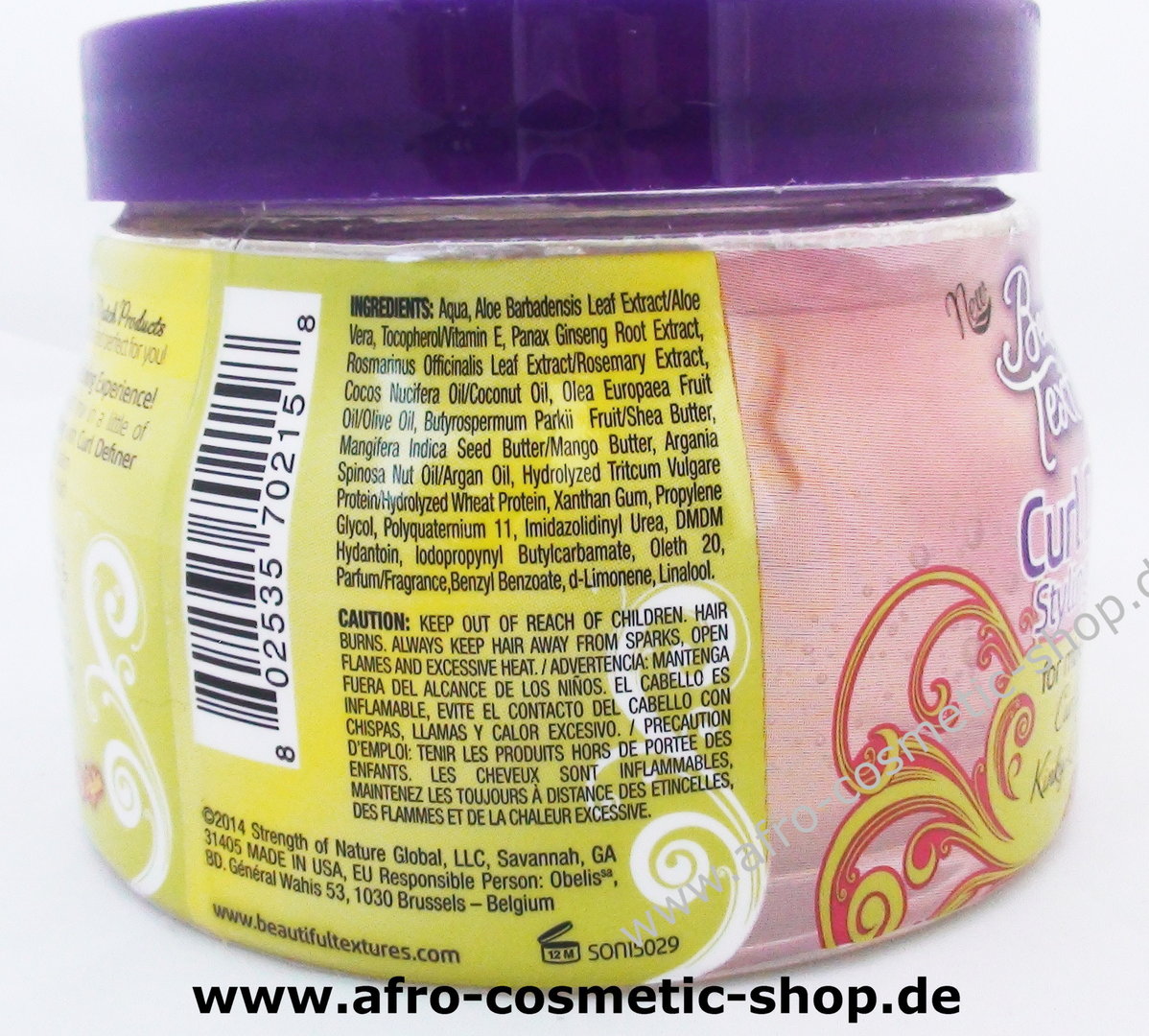 Beautiful Textures Curl Definer Styling Custard Afro Cosmetic