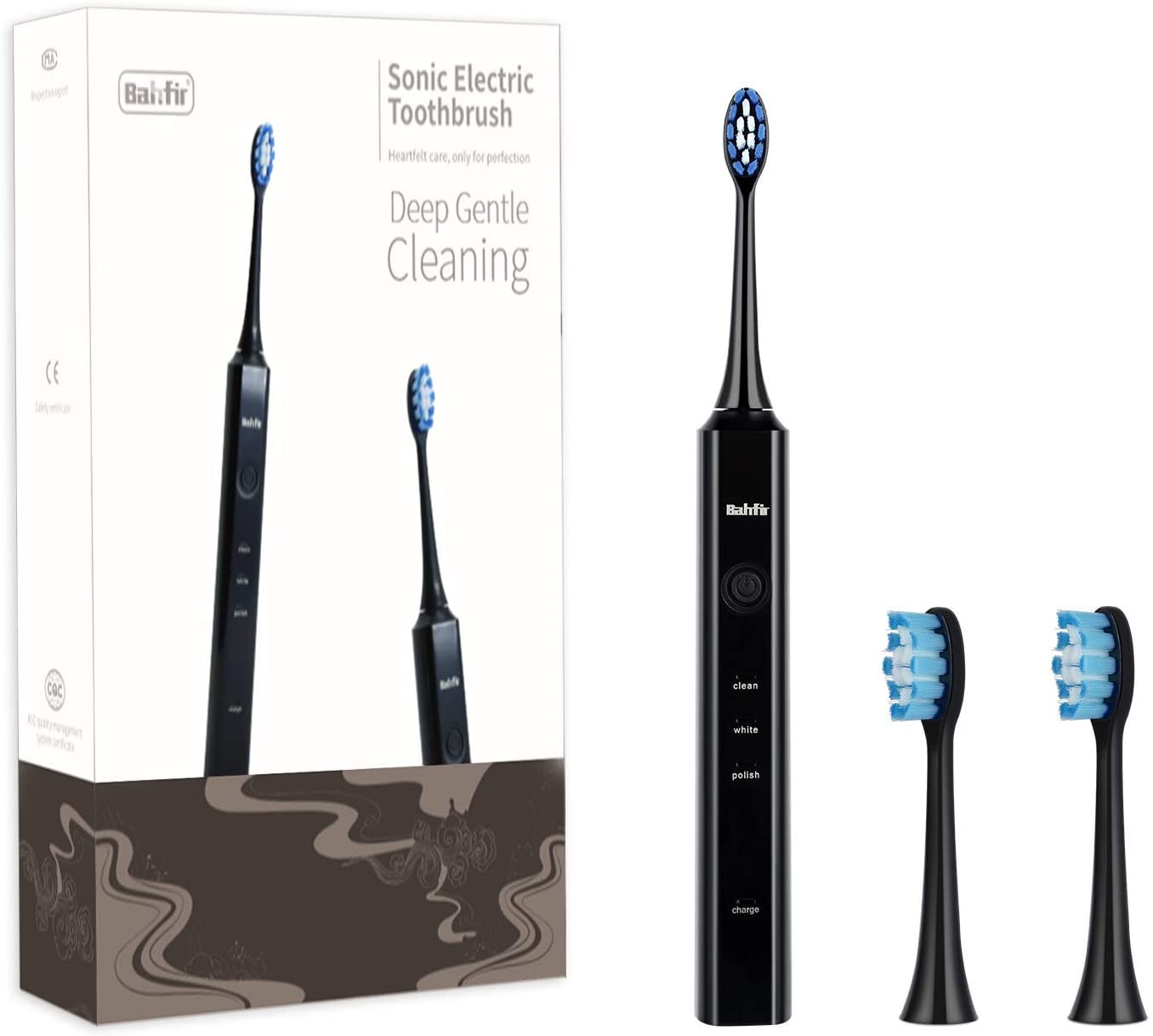 Amazon Lowest Price Sonic Rechargeable Electric Toothbrush With 3