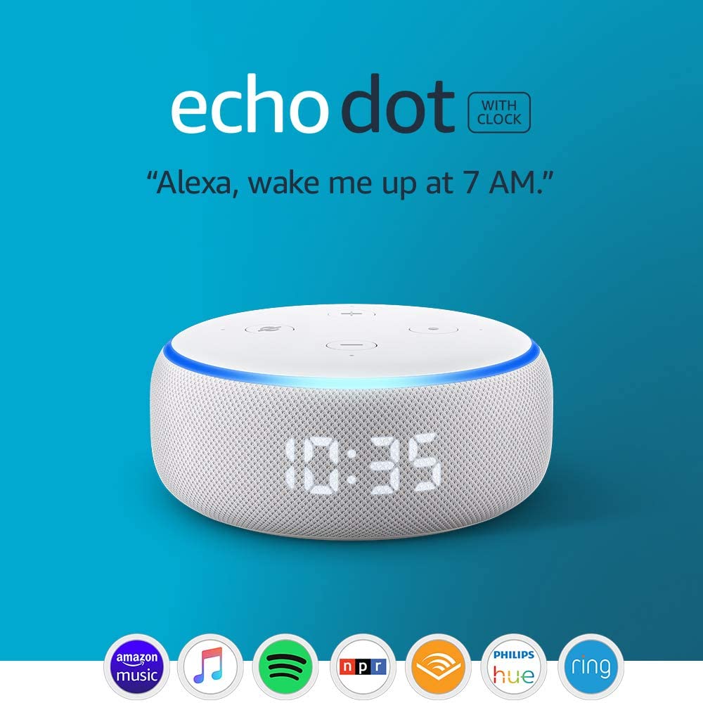 Amazon Almost Lowest Price Echo Dot (3rd Gen) Smart Speaker With