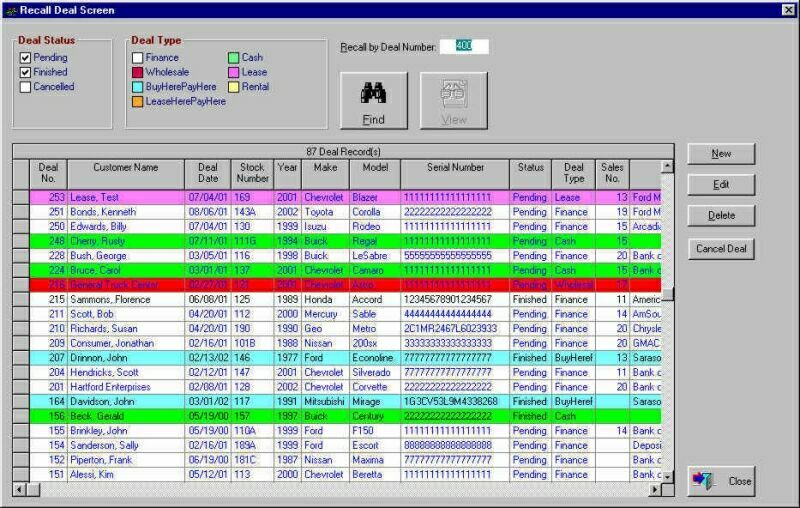 Inexpensive F&I software for used car dealers or new car dealer