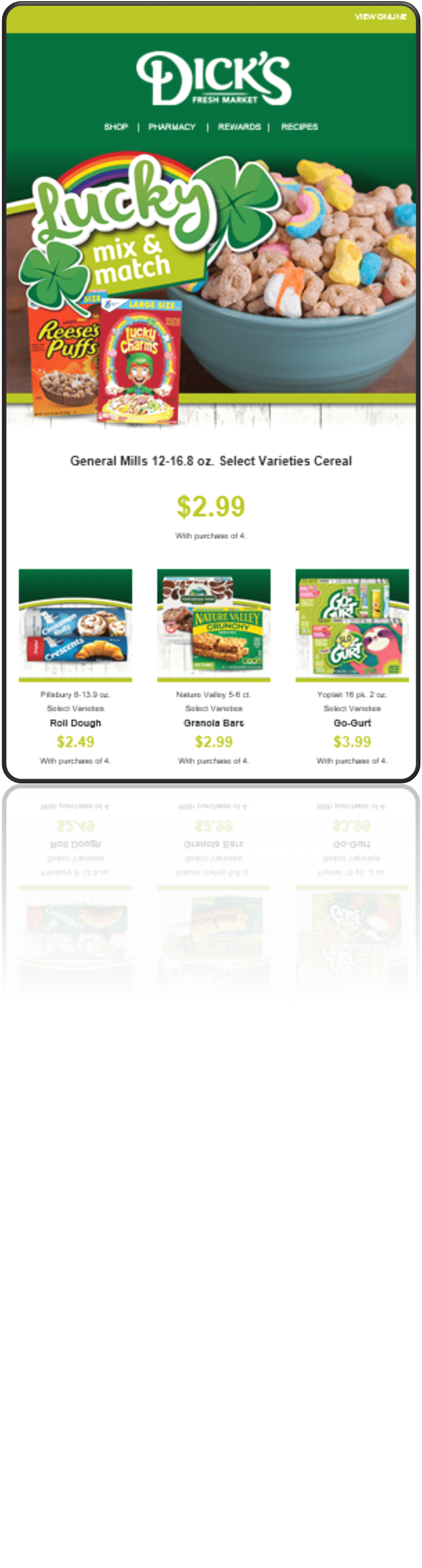 An End to an Era Print Ad Distribution Associated Food Stores
