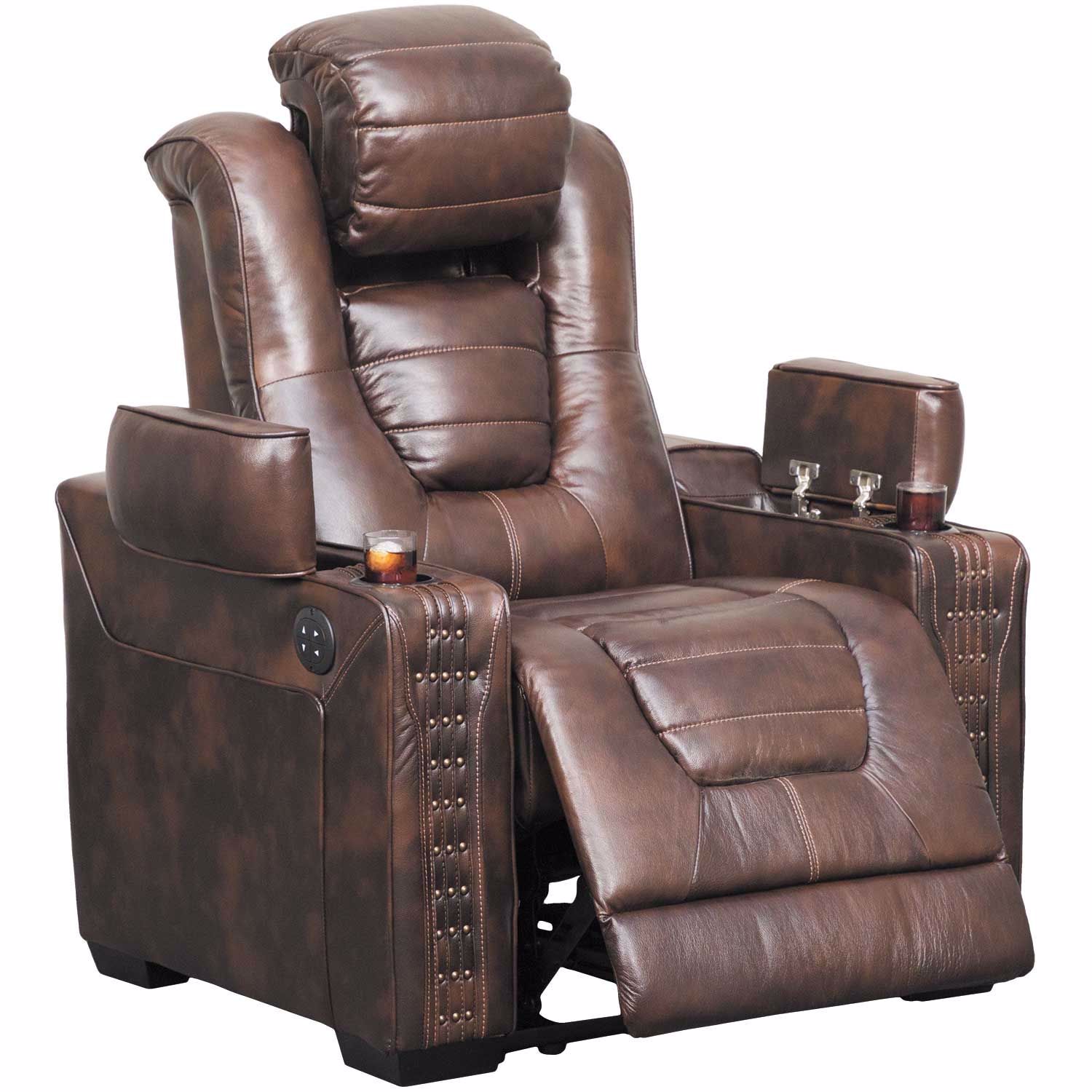 Big Chief Power Recliner with Adjustable Headrest A136V005771