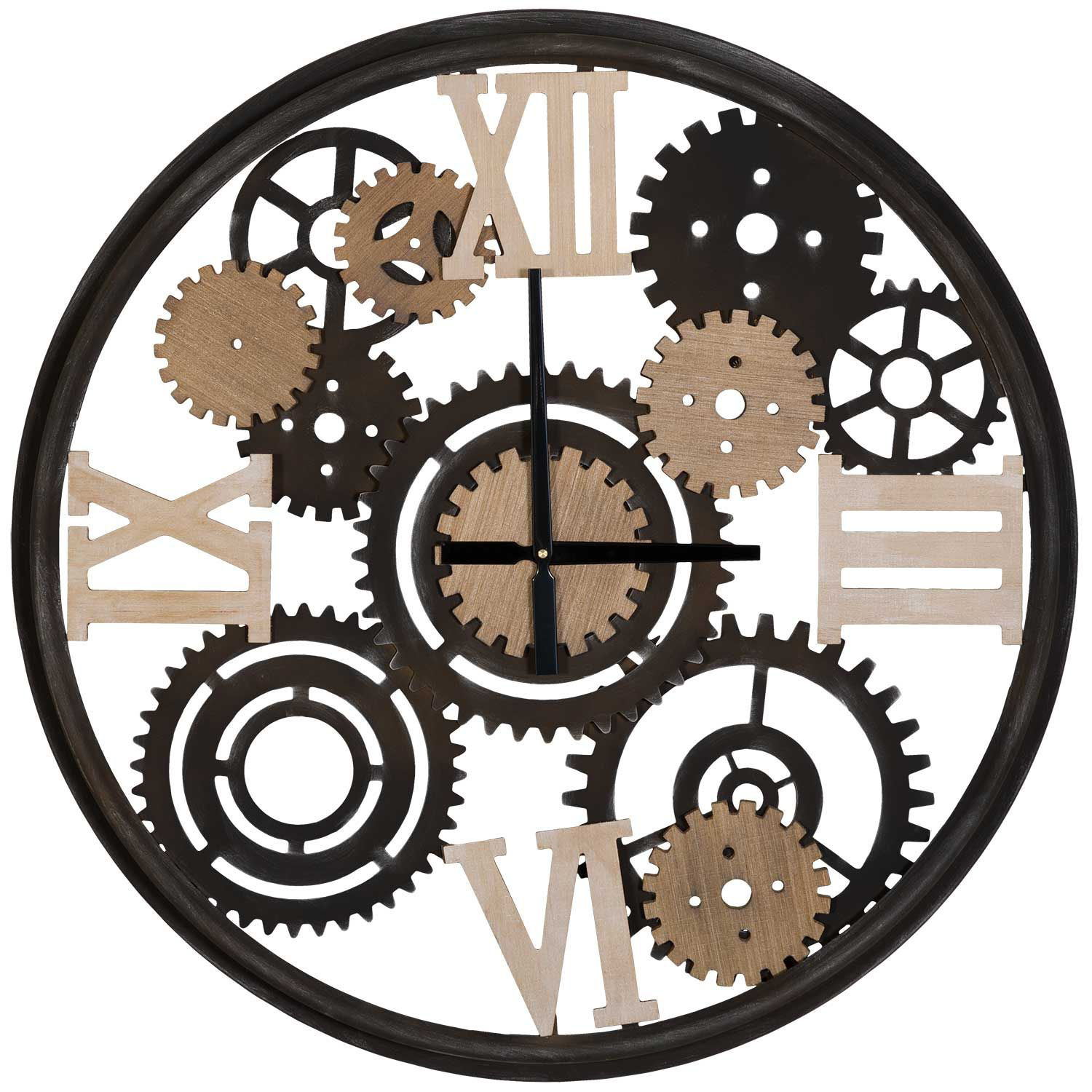 Metal Gears Wall Clock