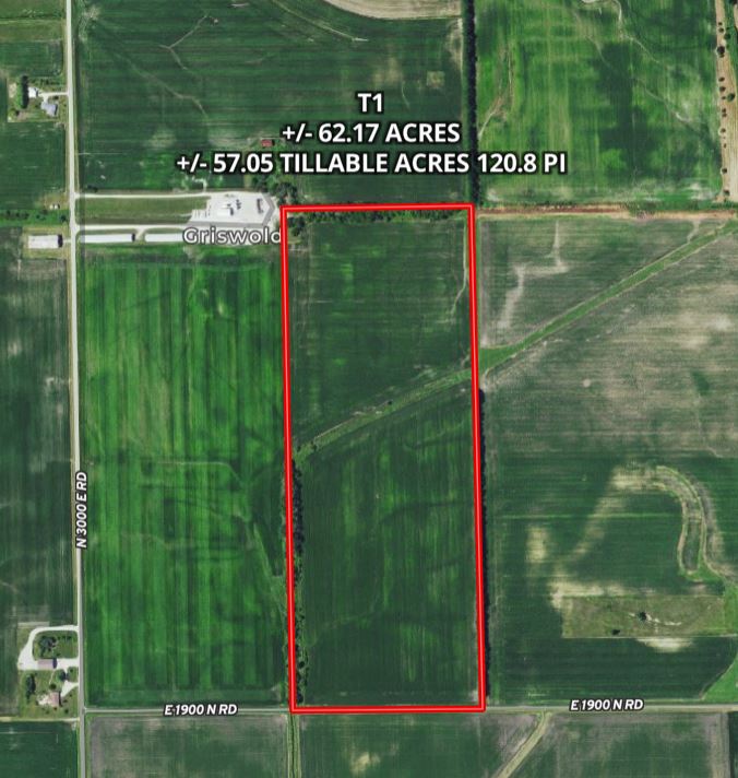 Ford and Livingston County, IL Farm Land Auction, July 29th, +/ 142.40 Acres offered in 2