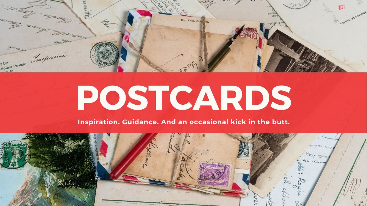 A postcard from Garry Ridge Aga Bajer