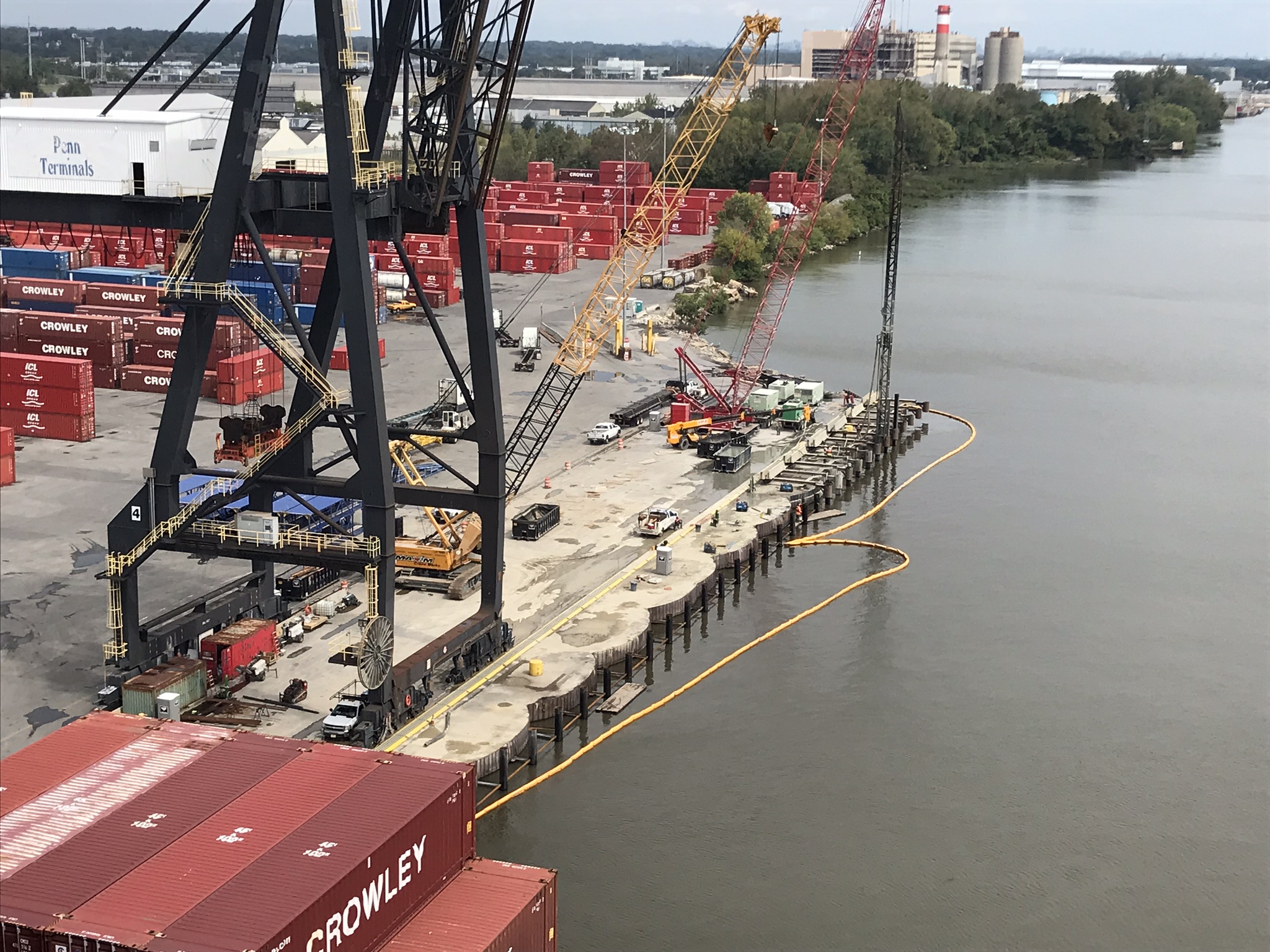 Penn Terminals Agate Construction