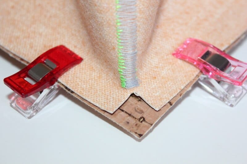 How to cover a box with fabric