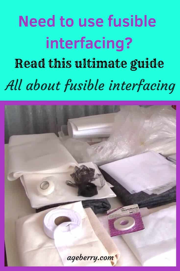 Types Of Fusible Interfacing