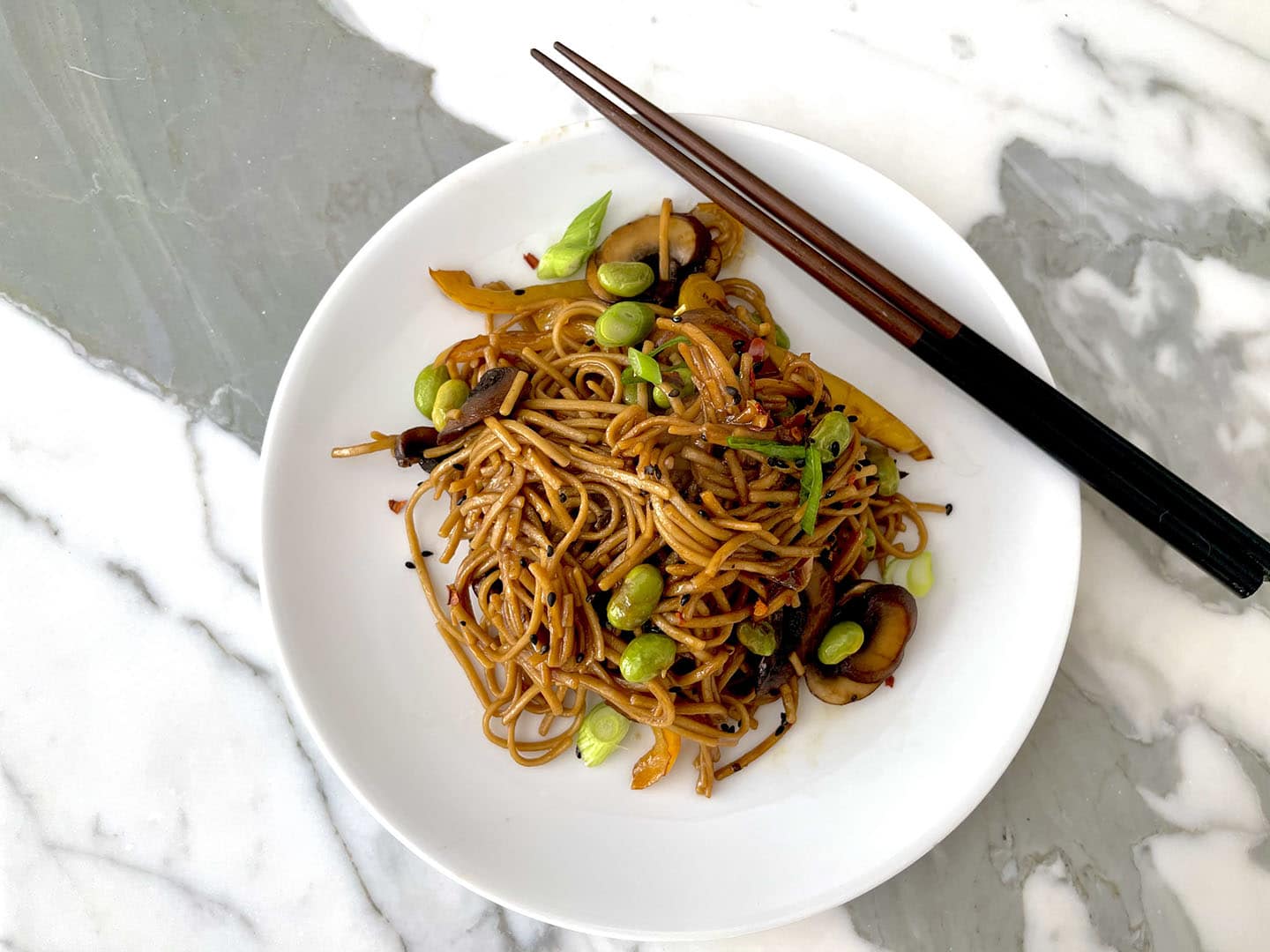 Healthy Soba Noodle Stir Fry AGEIST