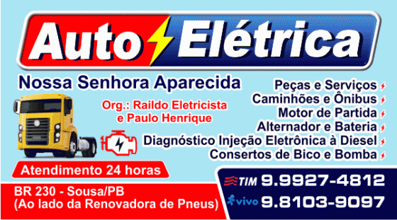 AUTO ELÉTRICA NOSSA SENHORA APARECIDA Sousa PB