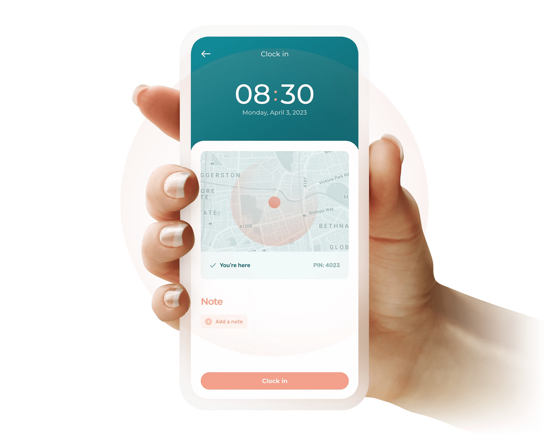 Employee punch clock system Agendrix