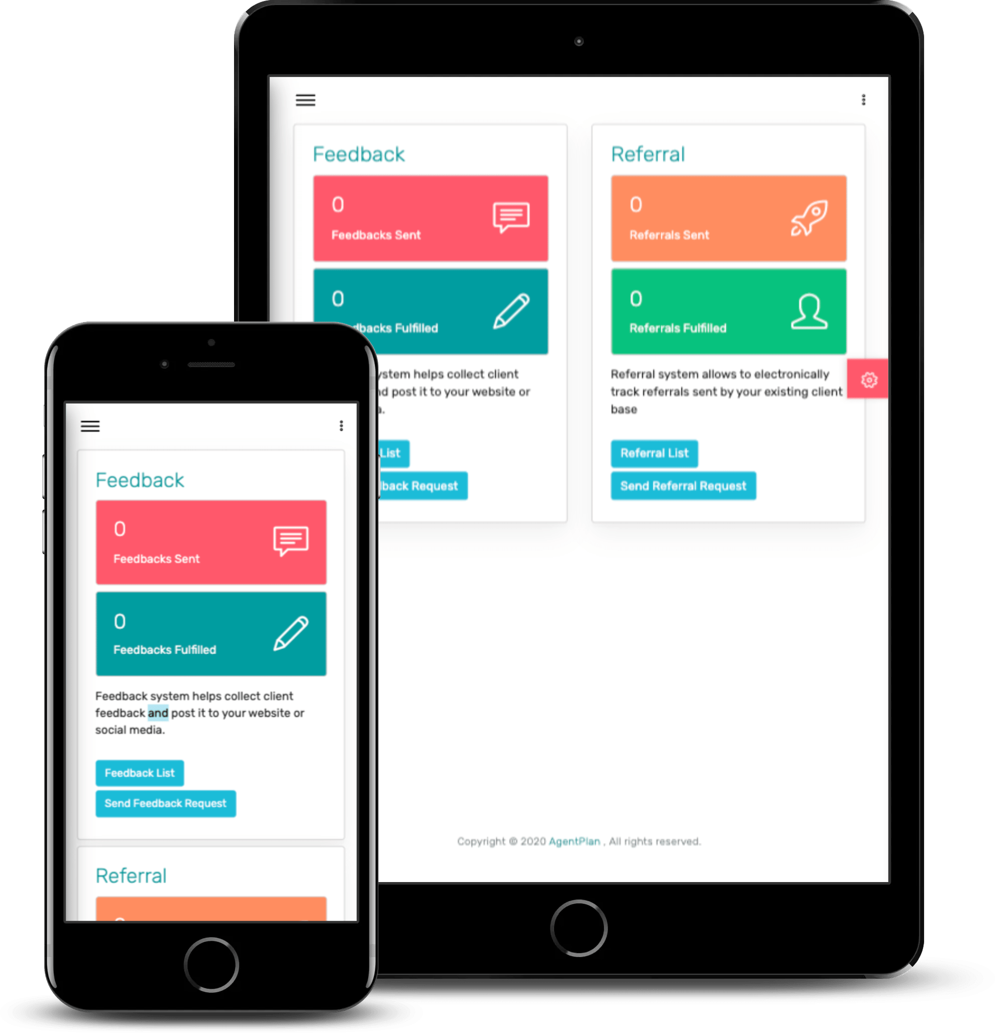 Referral & Feedback System AgentPlan Business