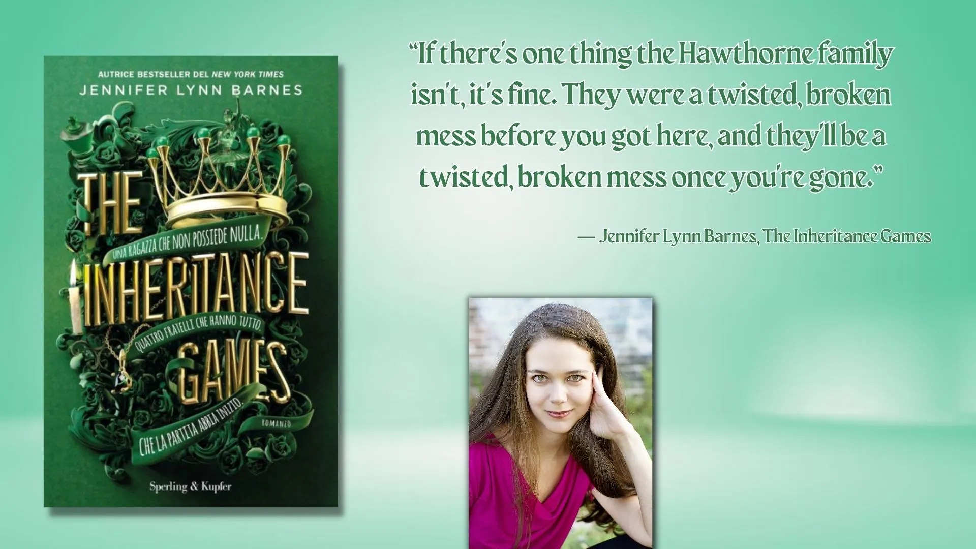 The Inheritance Games Age Rating (Book)