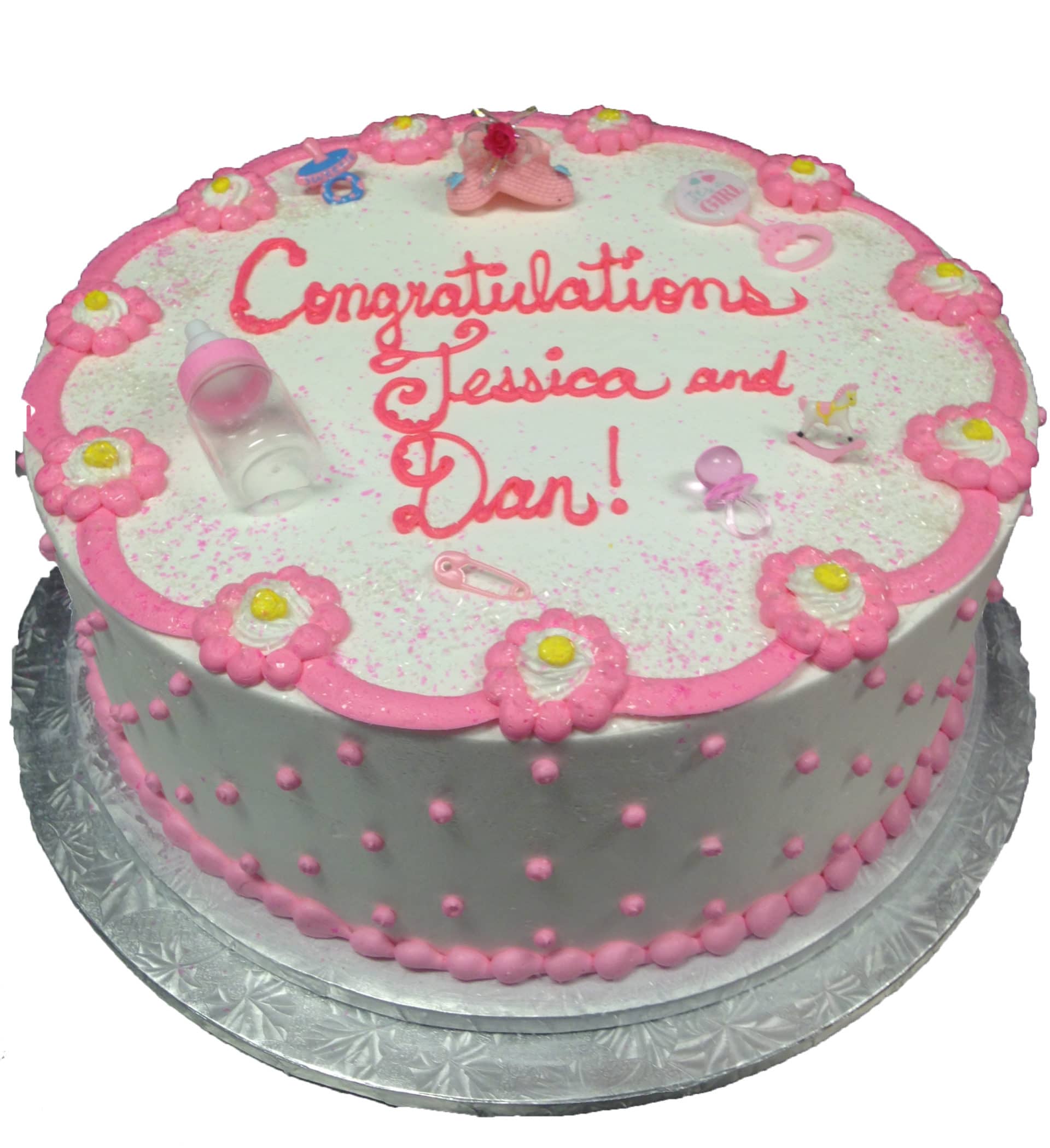 Baby Shower Cakes Milwaukee Brookfield Wauwatosa Waukesha Aggie's Bakery