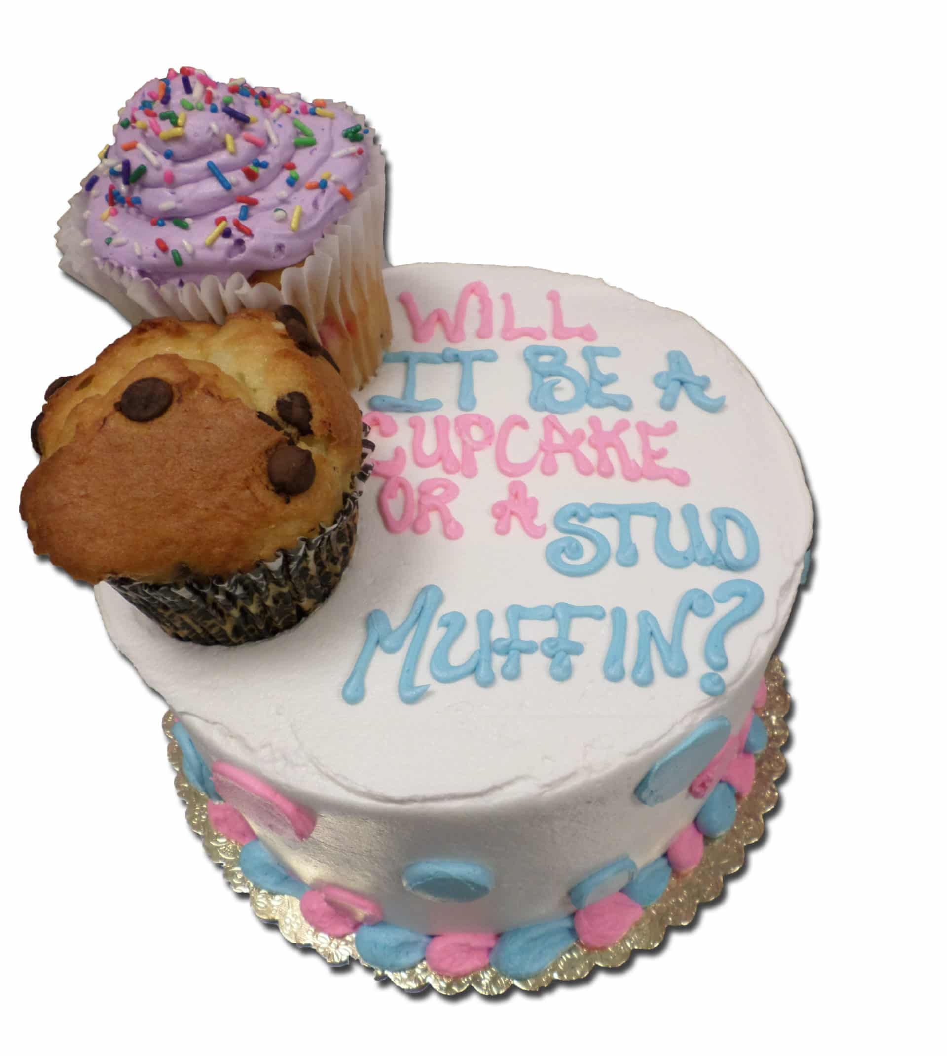 Gender Reveal Cake 5 Aggie's Bakery & Cake Shop