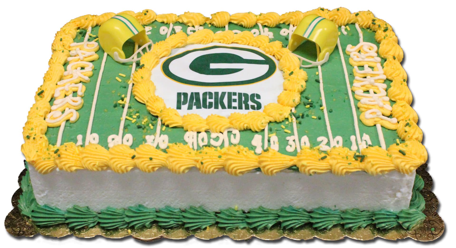 Green Bay Packers Football Field Cake 10B