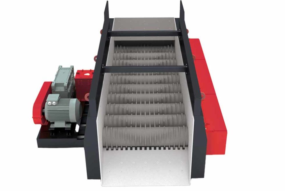 Wobbler Feeders Screening of wet, sticky materials.