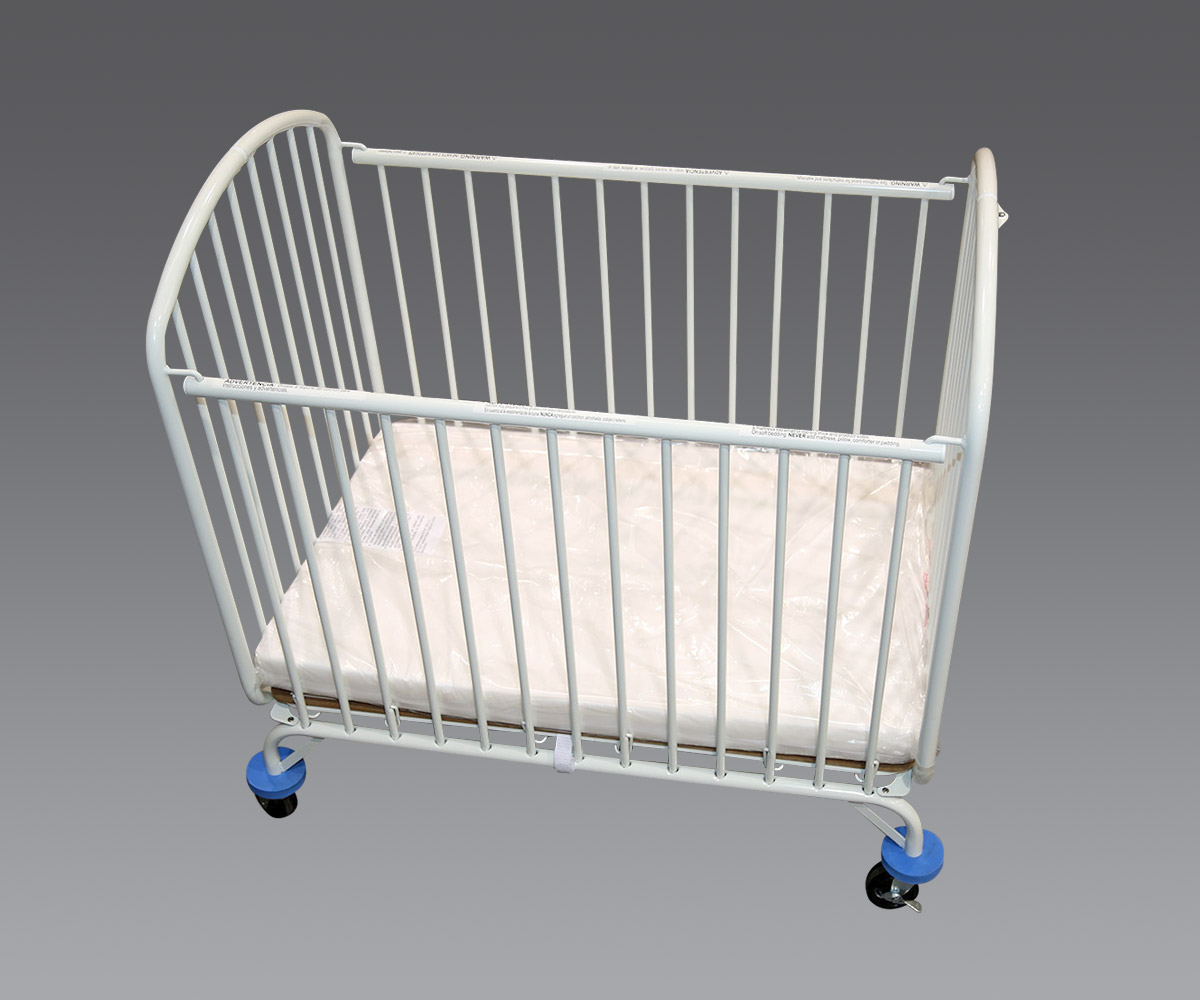 Compact Size Baby Crib Steel AGH Hospitality Supplies