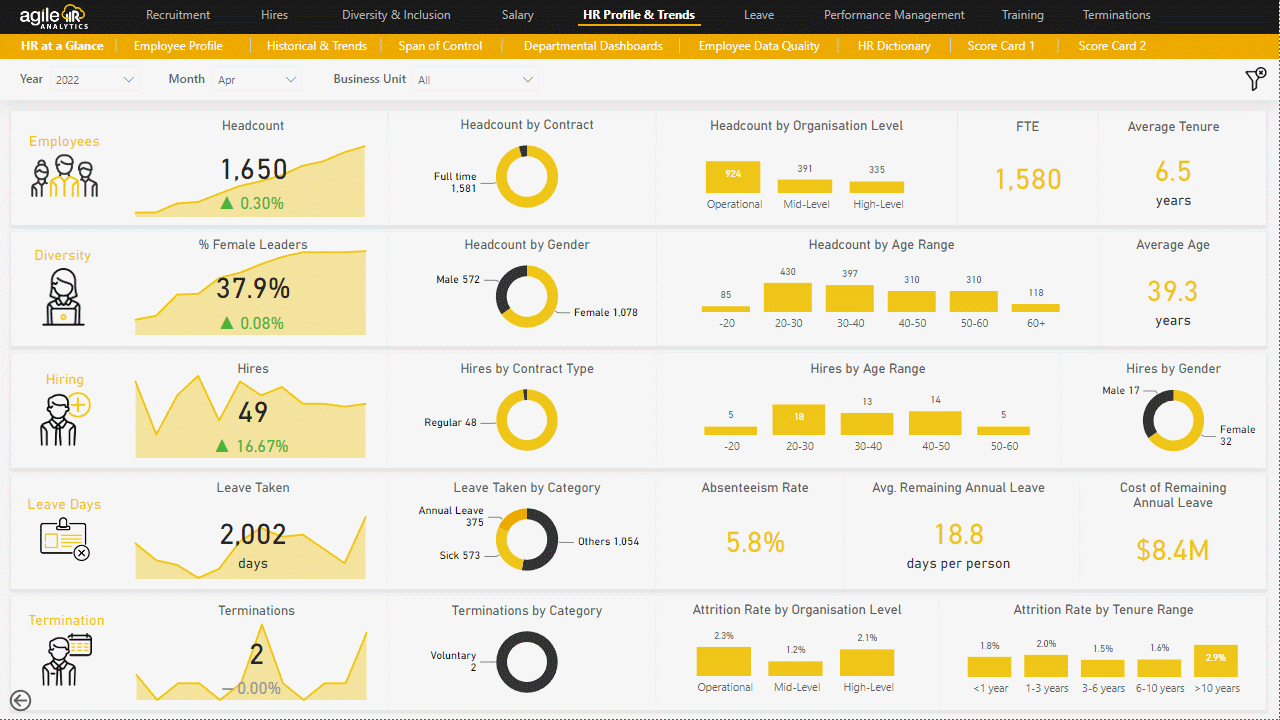 HR & People Analytics Microsoft Power BI