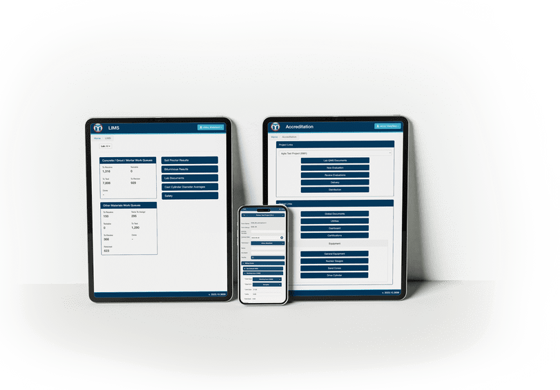 Construction Materials Testing Software | CMT Software