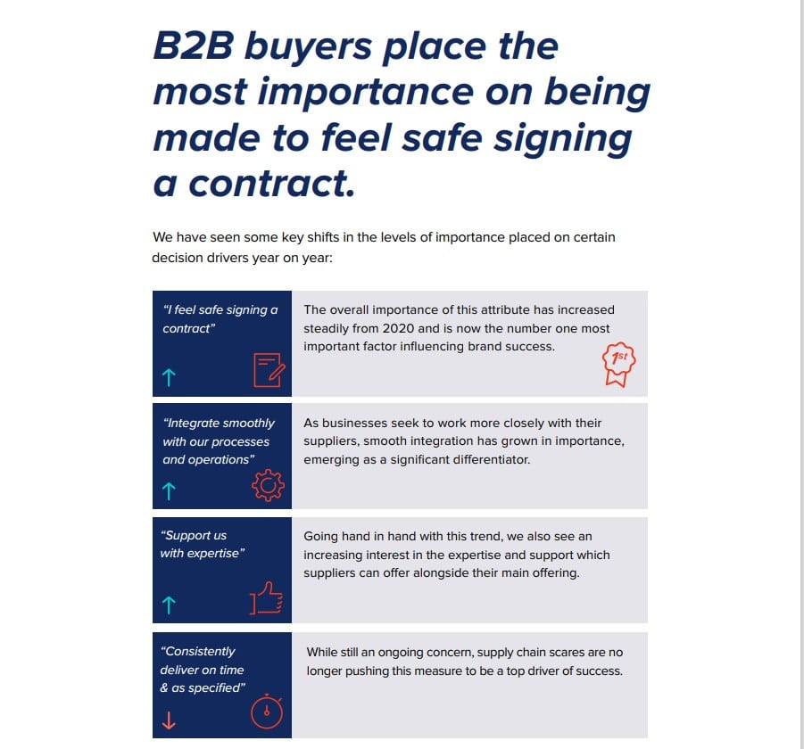 New B2B CX priorities Safety, trust, and experience crucial in