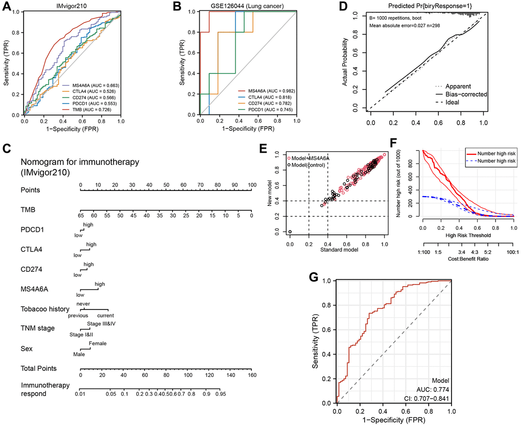 Identification of immunotherapy biomarkers for improving the clinical